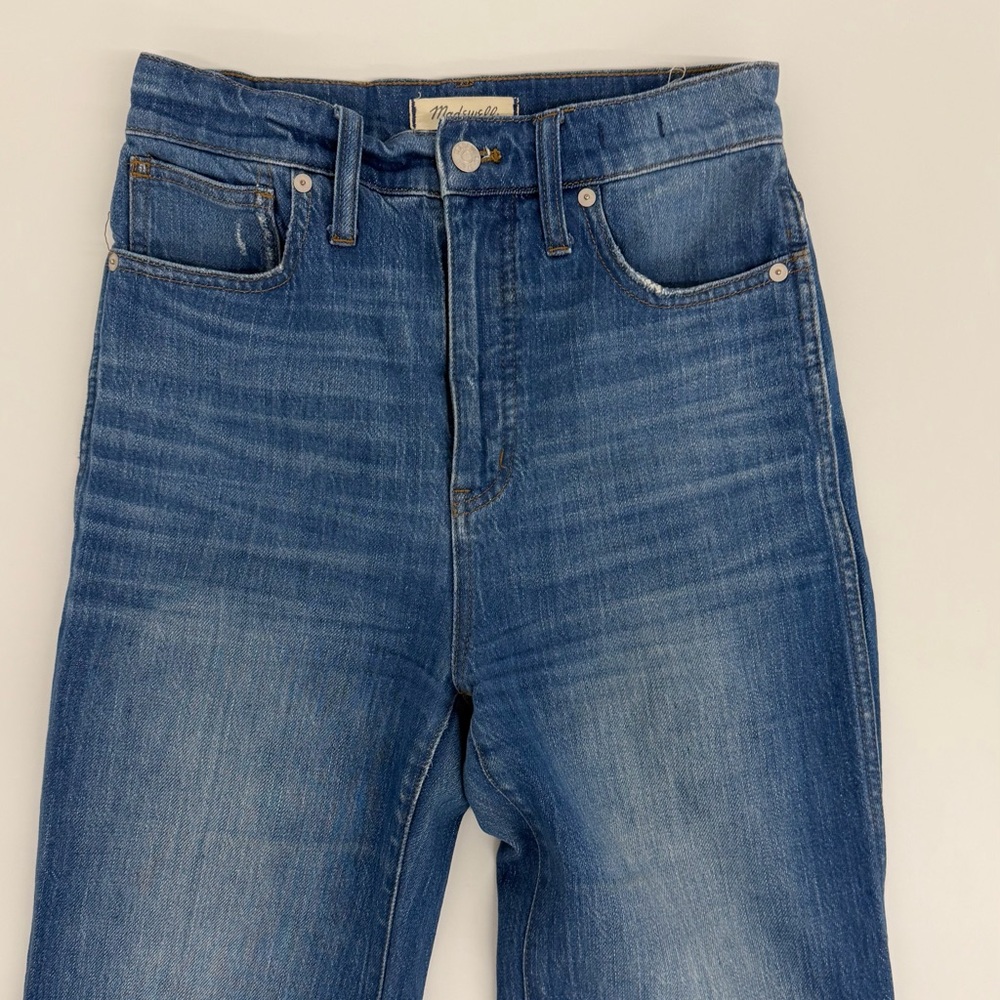 Madewell High Rise Blue Jeans